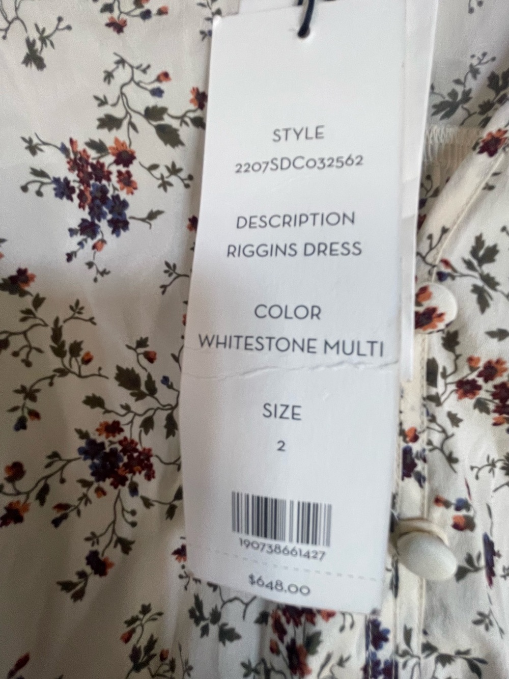 Veronica Beard Rigging Dress Whitestone - Picture 8 of 9